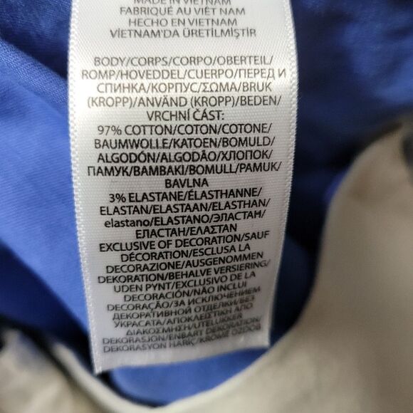 Polo Ralph Lauren Short Men’s Size 42 Blue Chino Classic Fit Pony On Back Pocket - Picture 9 of 10